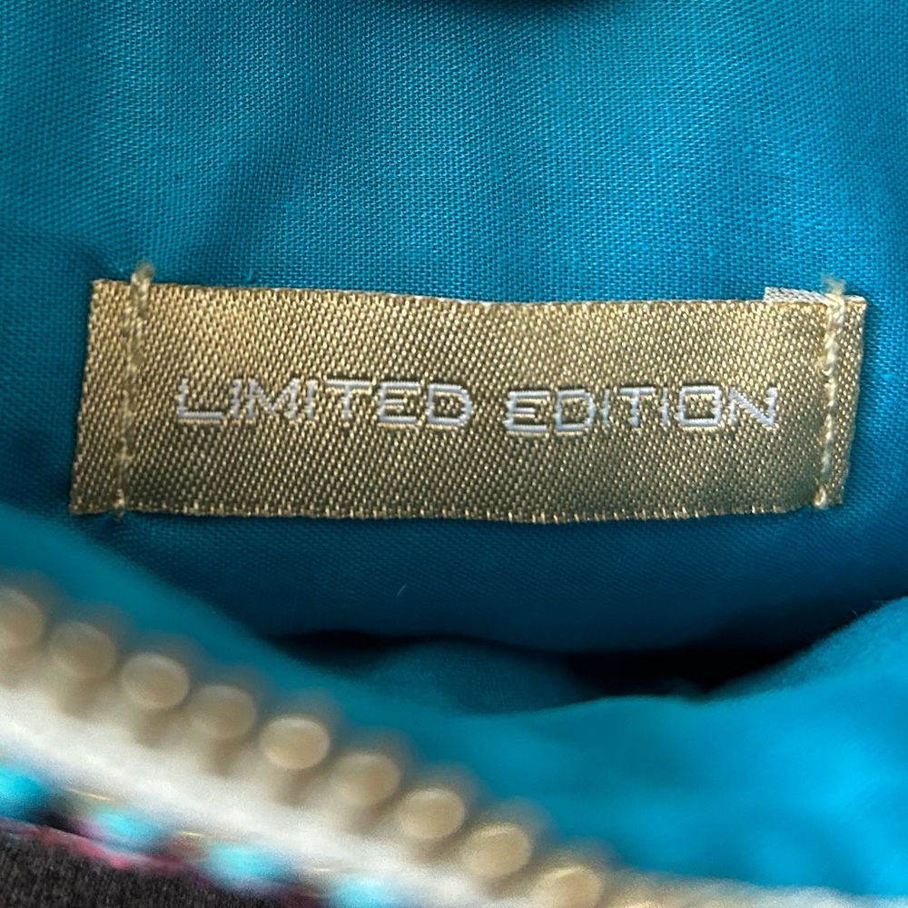 Limited Edition Clutch Bag, Multicolor, embroidered - Picture 4 of 7